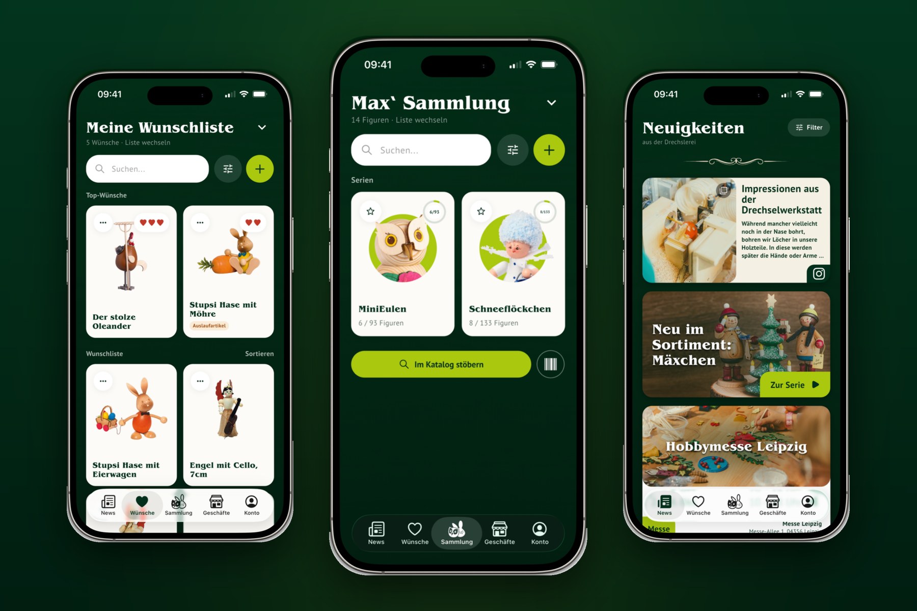 Kuhnert Sammel-App: Wunschliste, Sammlung und Neuigkeiten