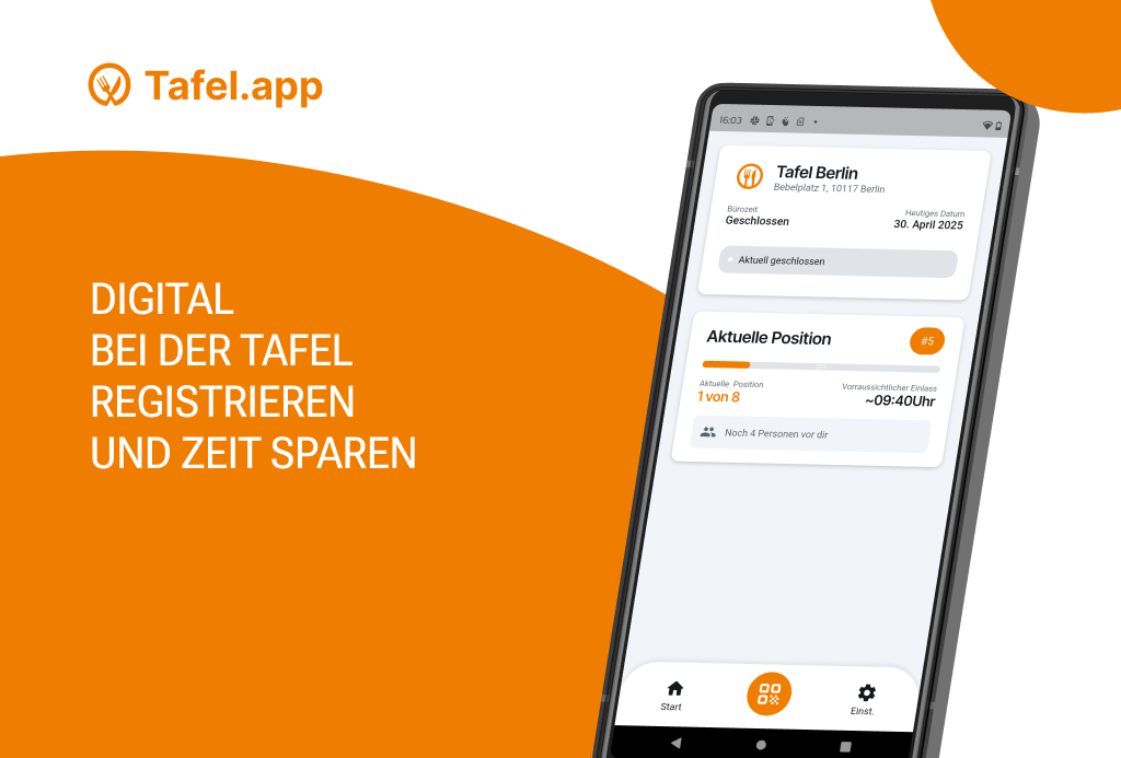 Tafel.app - Digital Transformation for Social Organizations